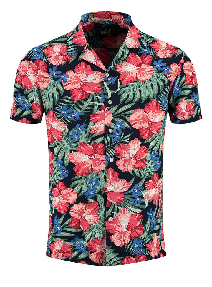 KEY LARGO Herren MSH Curacao Shortsleeve Hemden L Navy (1200), L Navy (1200)