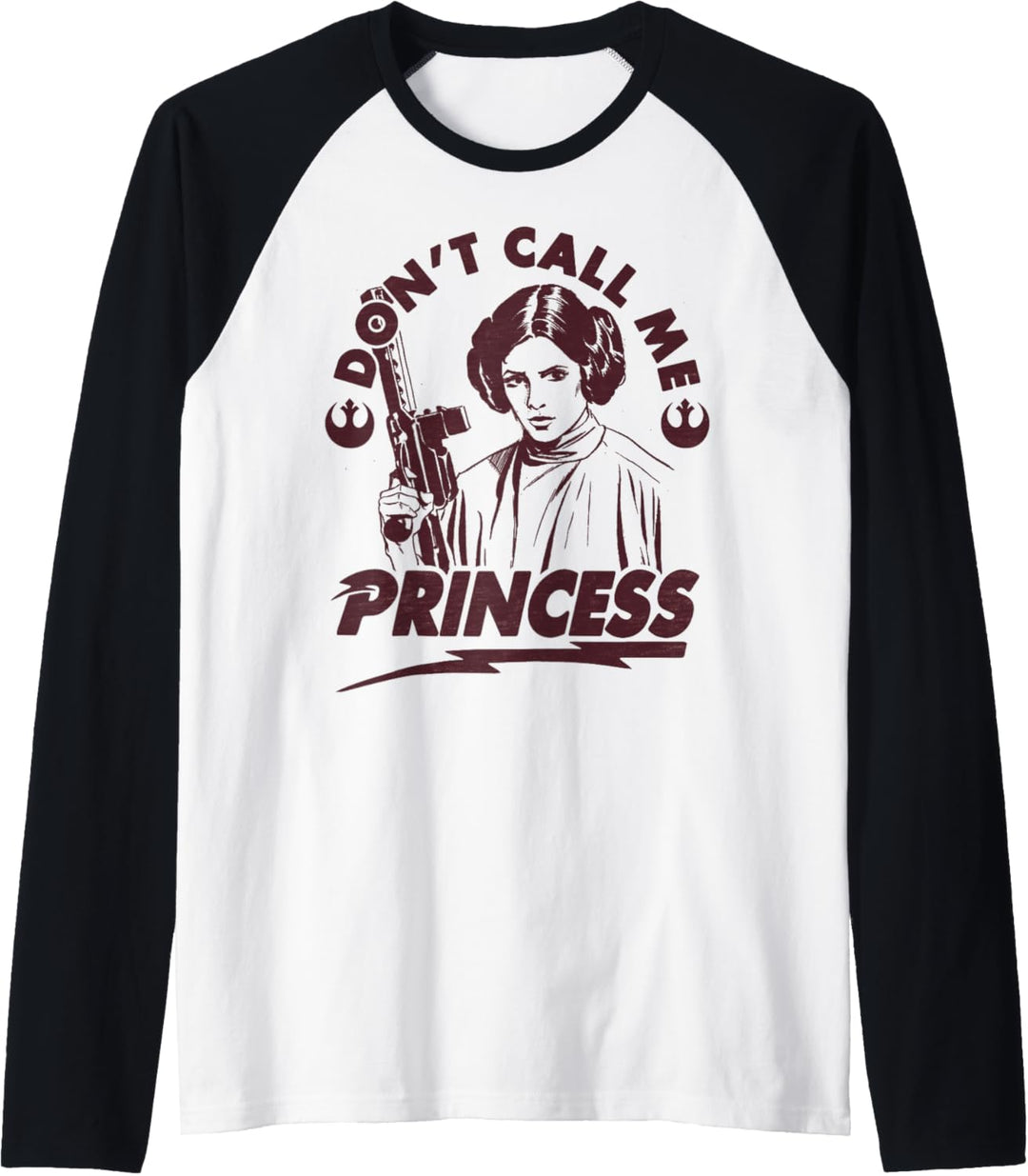 Star Wars Leia Don't Call Me Princess Arch Raglan