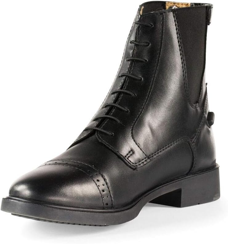 HORZE Kinder Reitstiefelette Kilkenny, Jodhpur Stiefel für Mädchen, Schwarz, 35