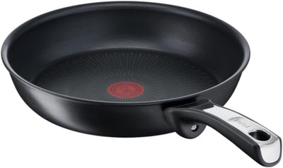 Tefal G25906 Unlimited On Bratpfanne | 28 cm | mit kratzfester Titanium Antihaft-Beschichtung | Ther