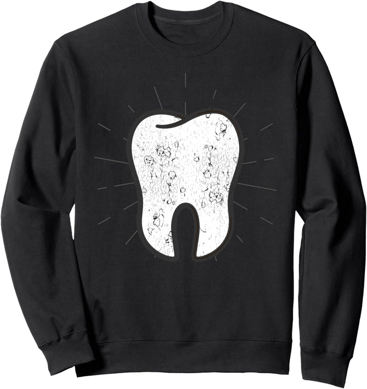 Zahn - Zahnärztin und Zahnarzthelferinnen - vintage Zahn Sweatshirt