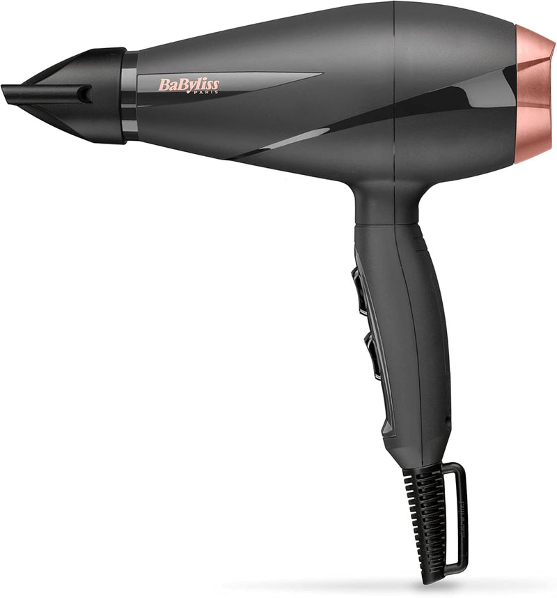 BaByliss Smooth Pro 2100 Haartrockner, Föhn mit leistungsstarken 2100 Watt, Made In Italy, Ionen-Tec