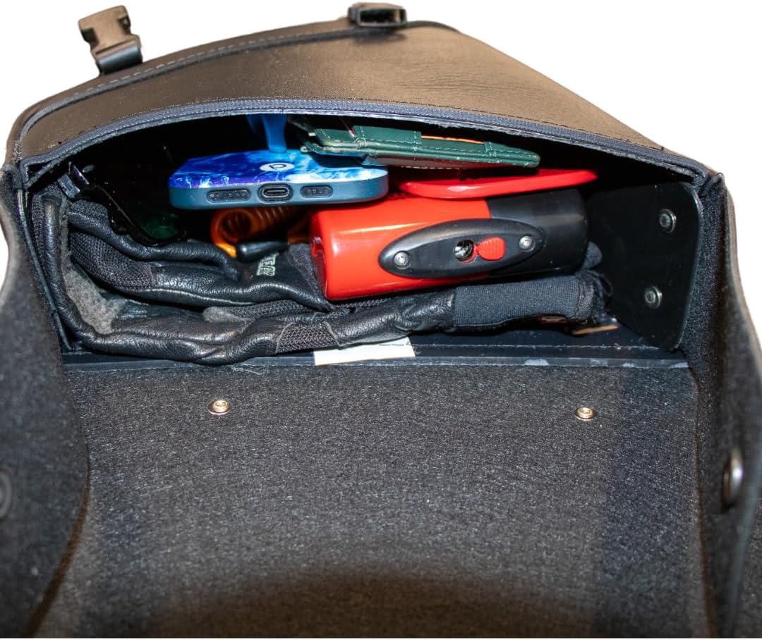 Willie & Max 59776-00 powersports-Saddle-Bags Synthetic Leather, Synthetic Leather