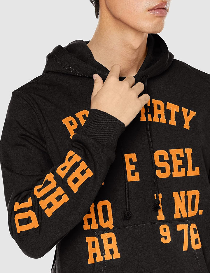 Diesel Herren Sweatshirt M Schwarz, M Schwarz