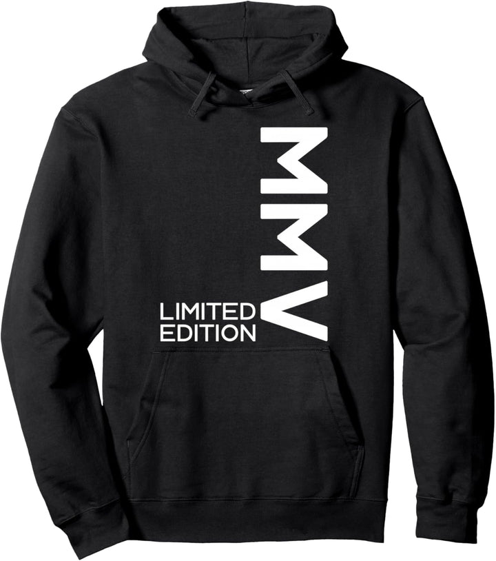 LIMITED EDITION 2005 MMV RÖMISCHE ZAHLEN 18. GEBURTSTAG Pullover Hoodie
