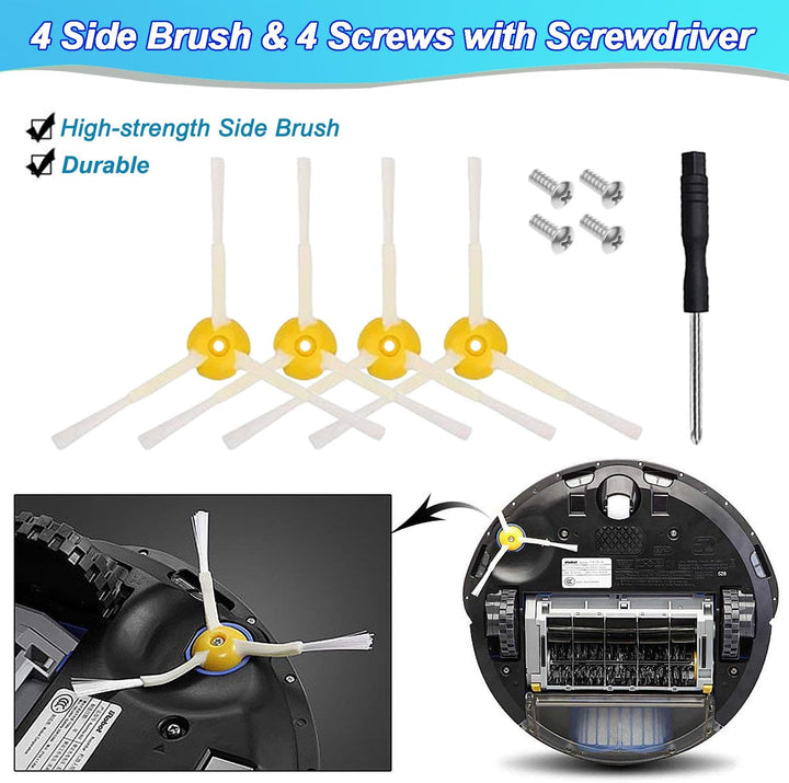 Ersatzteile für iRobot Roomba 600 Serie 604 605 606 610 612 614 615 616 620 621 626 627 630 631 632