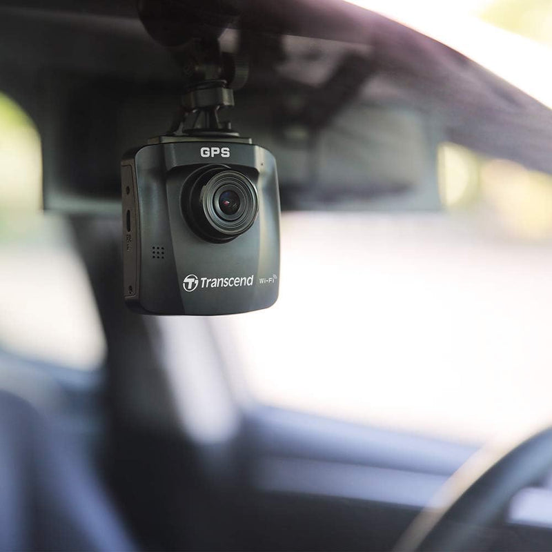 Transcend DrivePro 250 Dashcam mit GPS Blickwinkel horizontal max.=140 Degree 12 V, 24V WLAN, Akku,