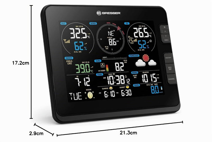 Bresser zusätzliche/Ersatz-Basisstation für WSX3001 Profi WLAN Wetter Center