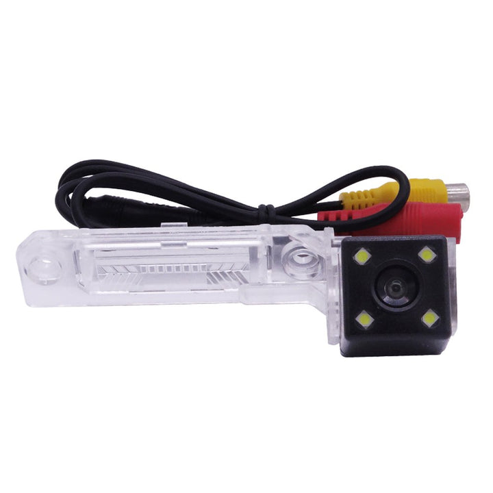 4 LEDs Nachtsicht HD Rückfahrkamera Ersatz für VW Golf5 V/Touran/T5 Touareg Caravell Multivan/Polo 9