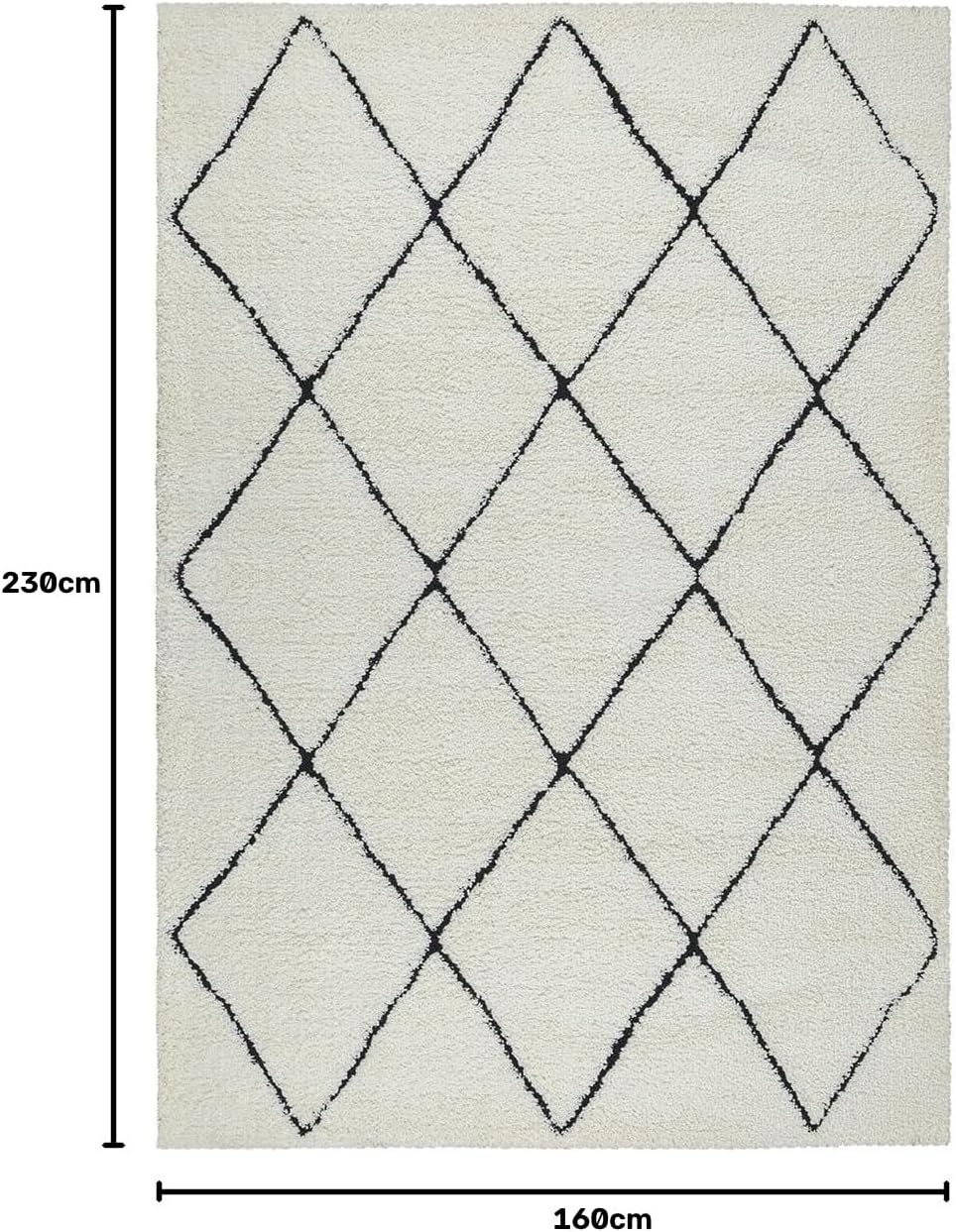 the carpet Velvet eleganter Designer Teppich Wohnzimmer, weicher &amp; pflegeleichter Hochflor Wohnzimme