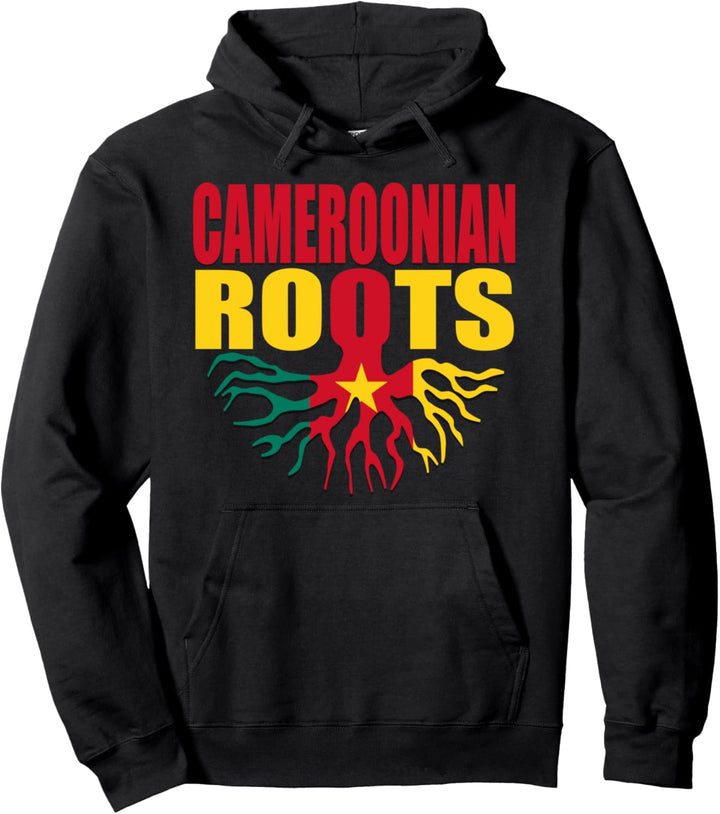Flagcastle: Cameroonian Roots kamerunische Flagge Pullover Hoodie