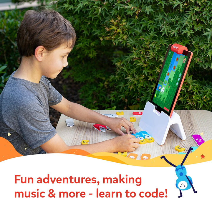 Osmo - Coding Family Bundle für iPad & Fire-Tablet - 3 Lernspiele - 5-10+ Jahre - spielend Programmi