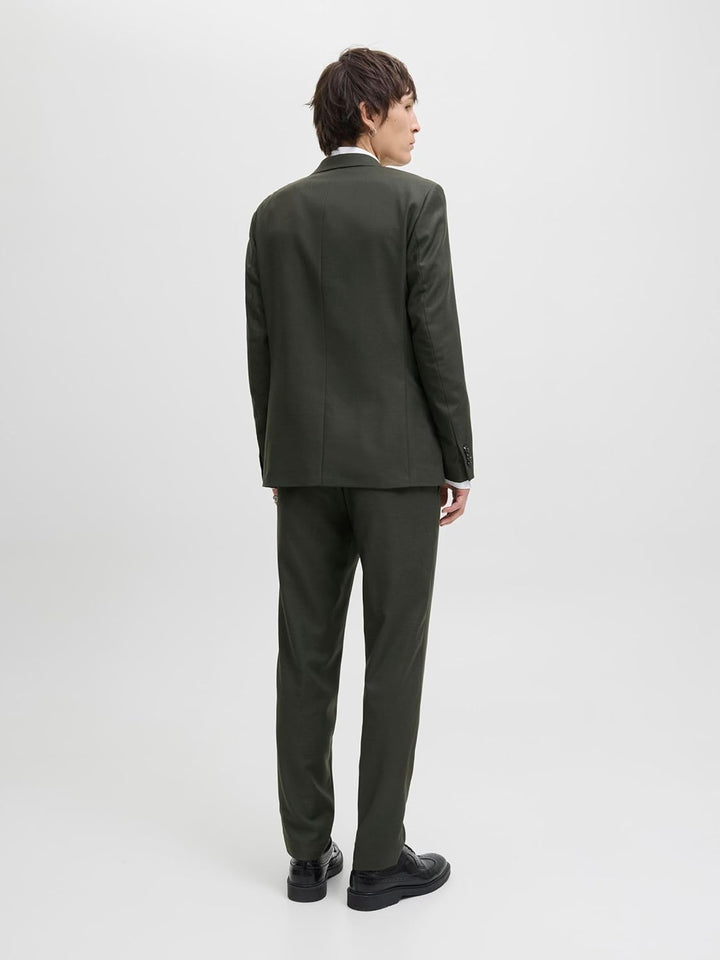 JACK &amp; JONES Male Einreihiger Blazer und Hose JPRSOLARIS Super Slim Fit Anzug 46 Rosin, 46 Rosin
