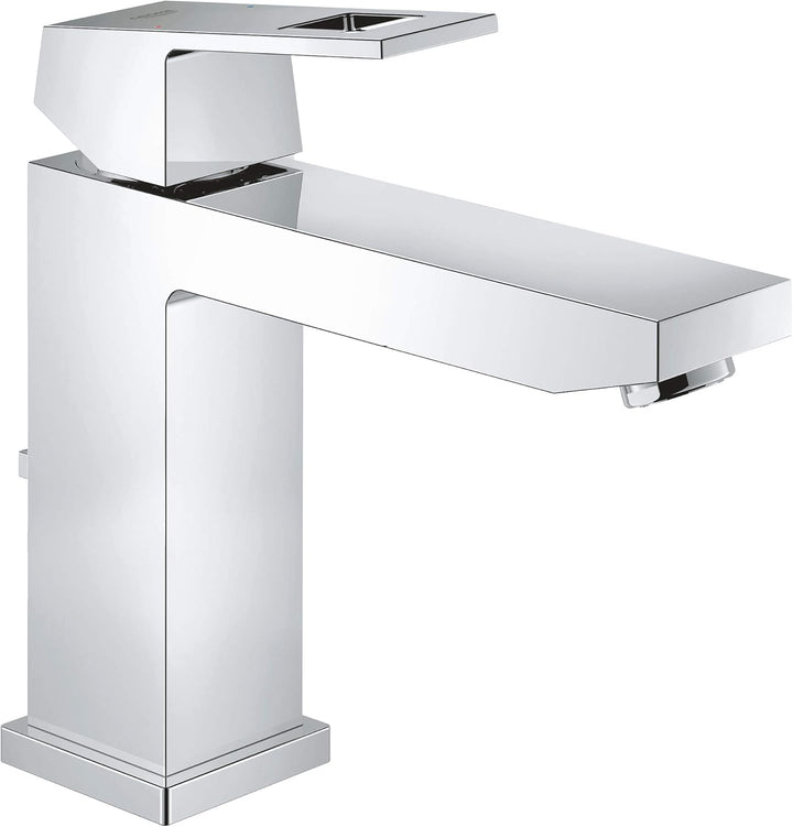 GROHE Eurocube | Wanne - Wannenarmatur | mit HANDBRAUSE, Wandhalter und Schlauch | 23141000 & Eurocu