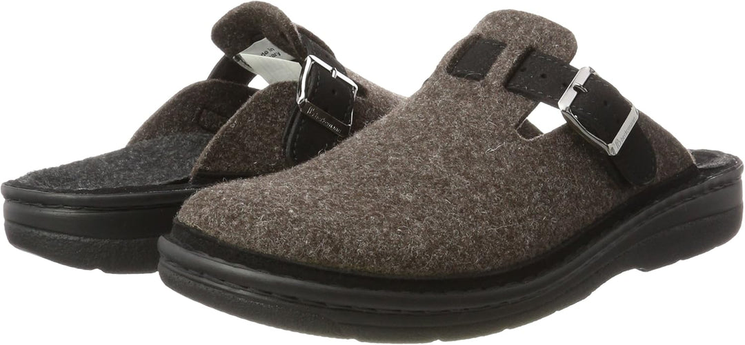 Berkemann Herren Mirko Pantoffeln 39.5 EU Braun Braun 459, 39.5 EU Braun Braun 459