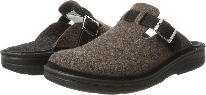 Berkemann Herren Mirko Pantoffeln 39.5 EU Braun Braun 459, 39.5 EU Braun Braun 459