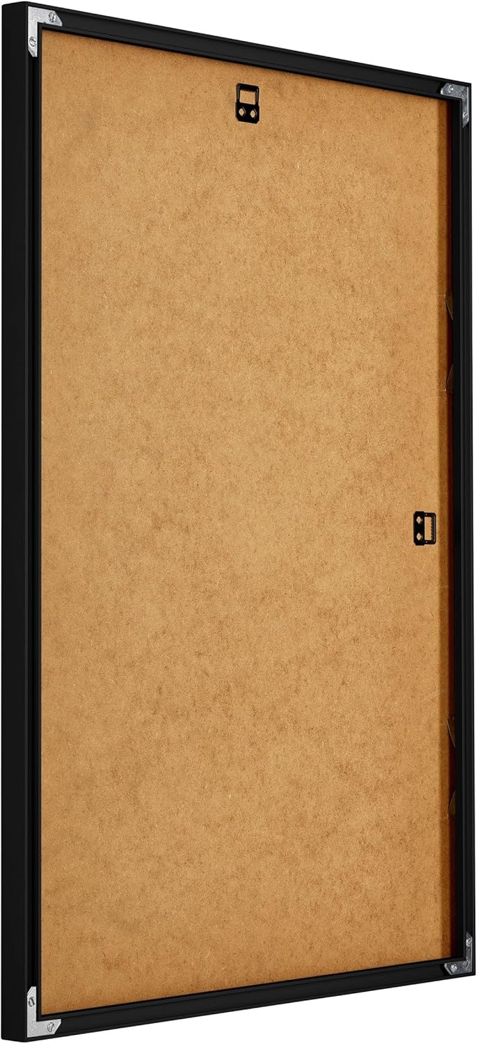 yd. Your Decoration - Bilderrahmen DIN A1 59,4x84 cm - Schwarz Matt - Bilderrahmen aus Aluminium mit