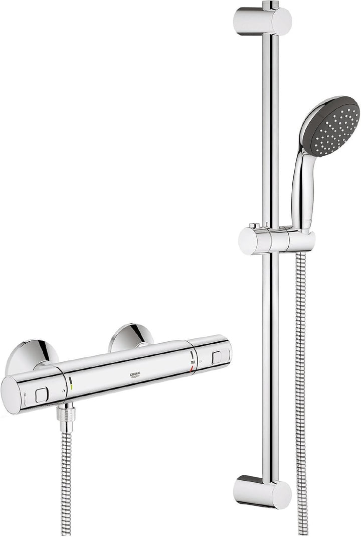 Grohe 09719 2 Precision Start 34597 Renovierungsset, Chrom Start Single 600mm, Start Single 600mm