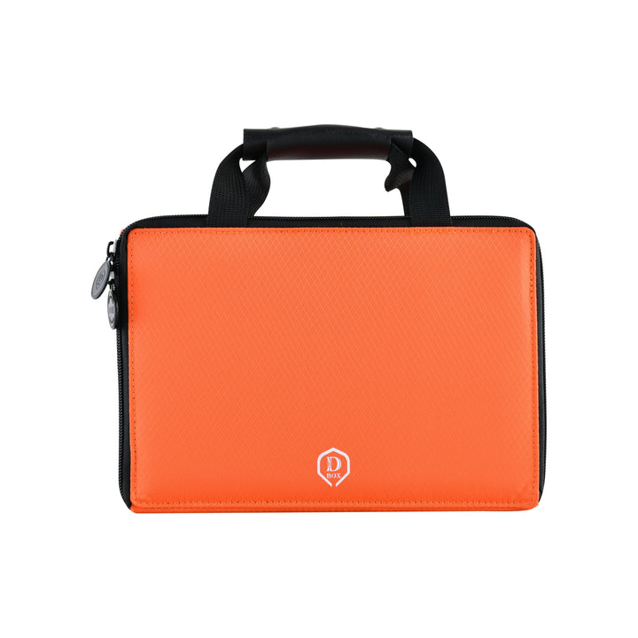 ONE80 Dart Master Box Koffer - Moderne Farben, Platz für 6 Darts und Viel Zubehör (Orange), Orange
