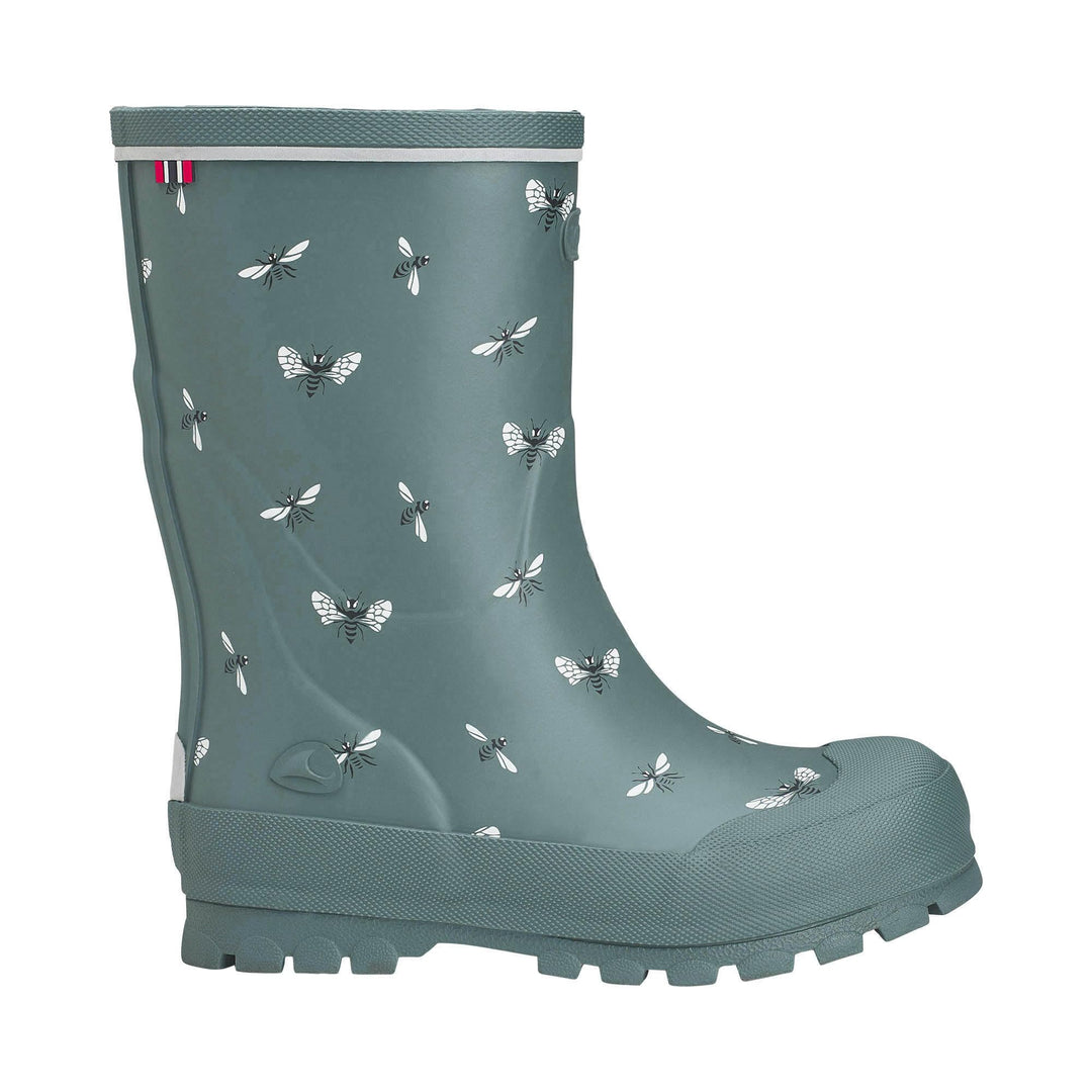 Viking Unisex Kinder JollyGummistiefel 28 EU Bluegreen White, 28 EU Bluegreen White