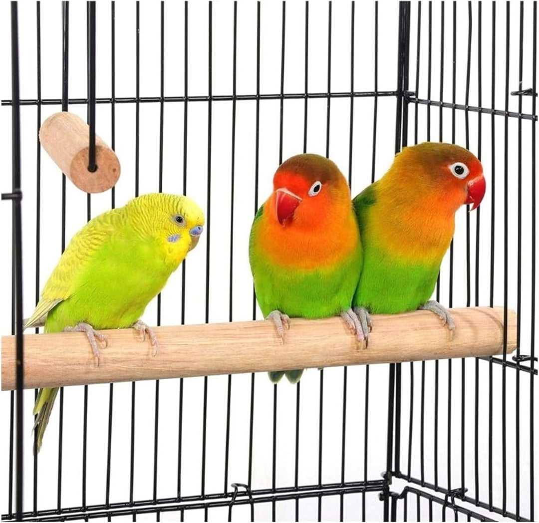 MINGYI Vogelkäfig mit Halterung, Vogelkäfig auf Fuss, Voliere für Papageien/Wellensittiche/Kanarienv