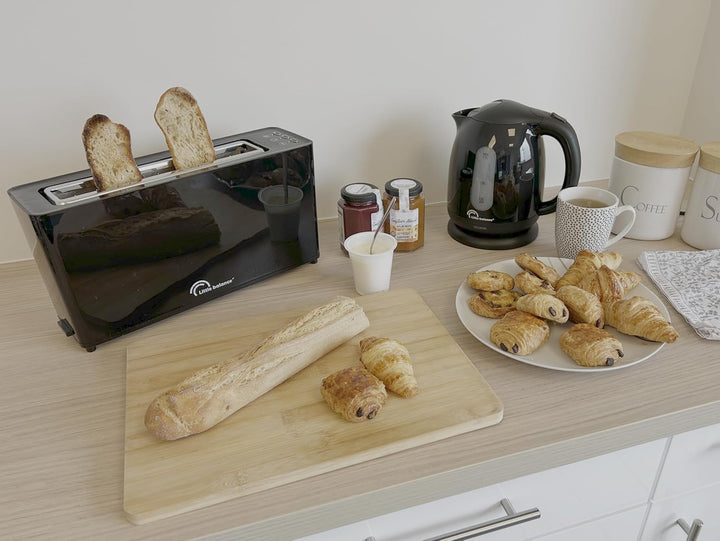 LITTLE BALANCE 8828 Happy Toast, Toaster, 1 langer Schlitz, 1 Baguettescheibe, Thermostat mit 7 Posi