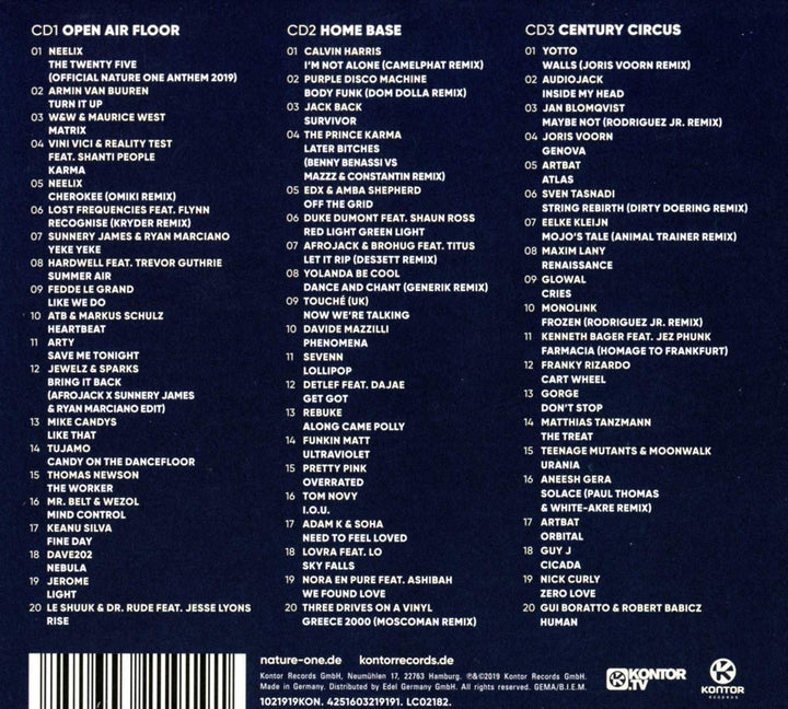 Nature One 2019-the Twenty Five, Audio-CD