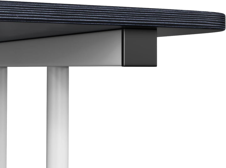 Laptop-Bett, höhenverstellbar, Tisch für Bett/Sofa/Boden, Gamer-Schreibtisch, 60 x 40 x 90 cm, Schwa