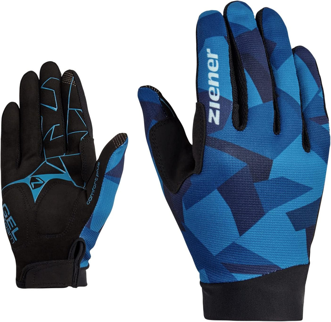 Ziener Herren CNUT Fahrrad/Mountainbike/Radsport-Handschuhe | Langfinger mit Touchfunktion - atmungs