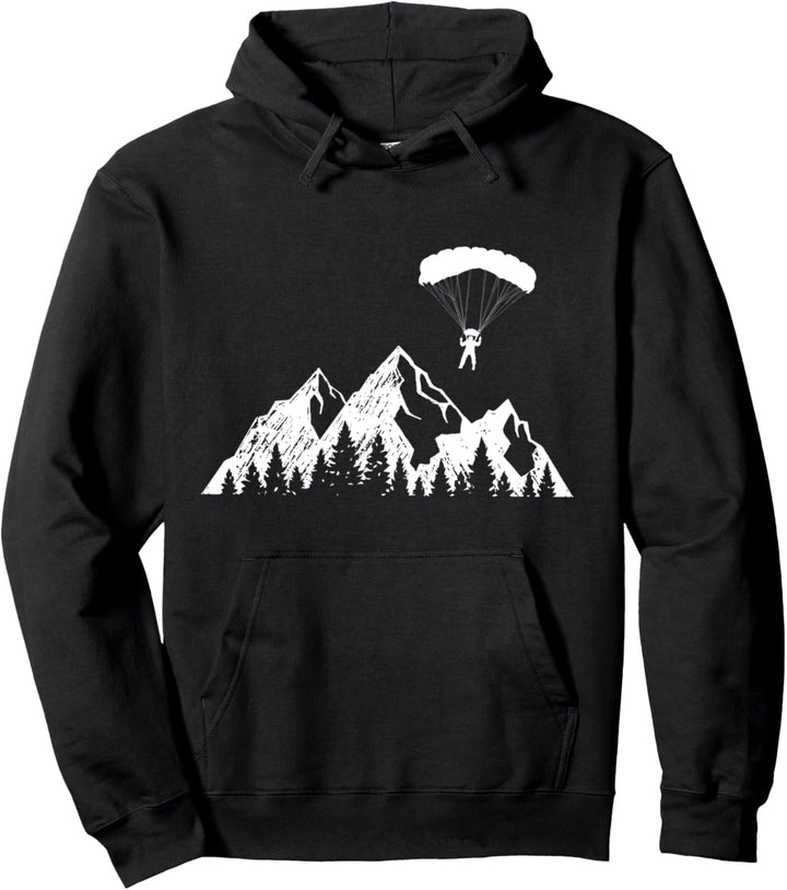 Fallschirm Geschenk Zubehör Paragliding Pullover Hoodie