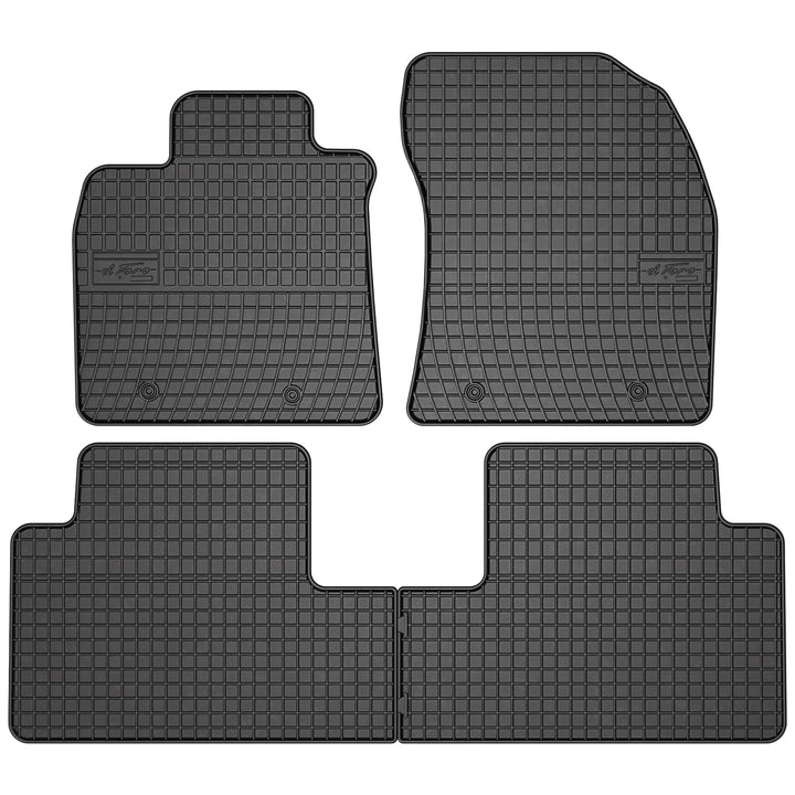 SMK Gummimatten auto fussmatten Satz für Toyota Avensis III 2009-2018 Erleben Sie einen neuen Standa