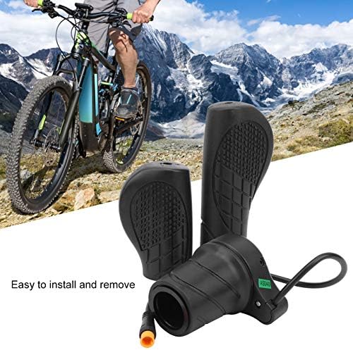 Alomejor Scooter Half Twist Gasgriff mit Wasserdichtem Gelenk für E-Bike Scooter Modifiziertes Zubeh