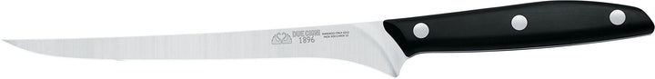 Due Cigni Filetiermesser „Serie 1896“ Gesamtlänge 29,5 cm Griffbeschalung POM Kunststoff schwarz Art