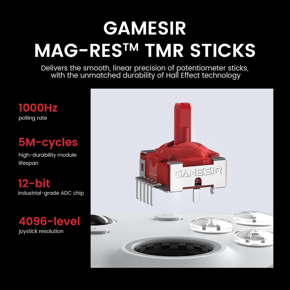 GameSir G7 Pro 1000Hz Controller mit Ladestation für Xbox Series X|S, Xbox One, Windows 10/11 & Andr