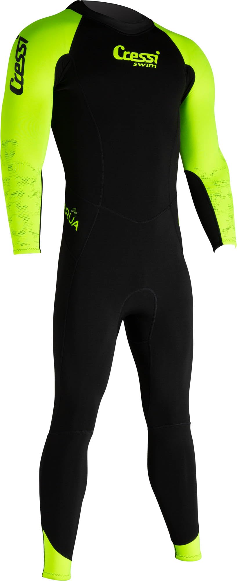Cressi Karua Man Monopiece Swimsuit Multi Thickness 3/2 mm - Schwimmen Neoprenanzug, doppelt gefütte