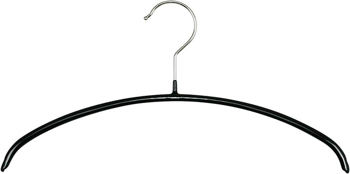 MAWA Kleiderbügel für Kinder, 10 Stück, platzsparende und rutschfeste Oberteilbügel für T-Shirts und