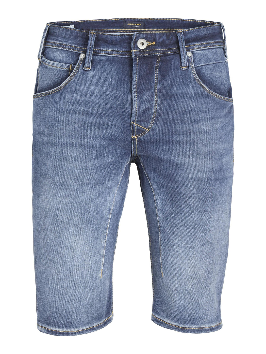JACK & JONES Herren Shorts L Blue Denim, L Blue Denim