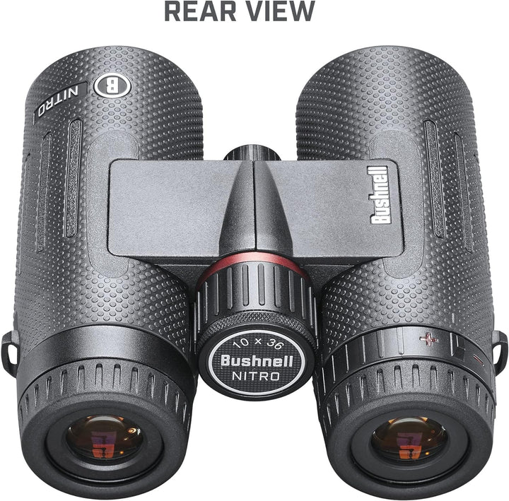 Bushnell Bn1036b Nitro-Fernglas, 10 x 36 mm, schwarzes Dach, Multi, Einheitsgrösse