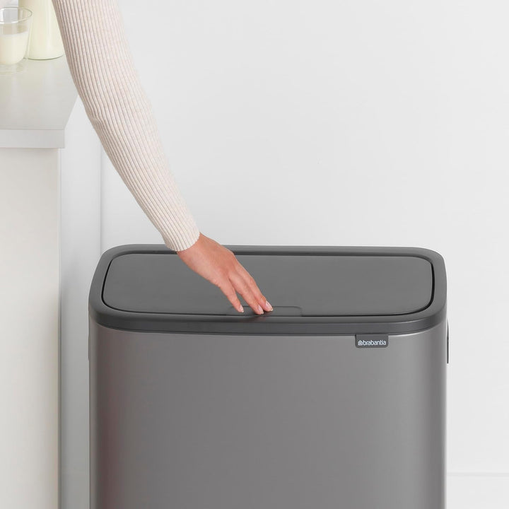 Brabantia BO Touch Bin, 60L 1 Inneneimer (60L) Platinum, 1 Inneneimer (60L) Platinum