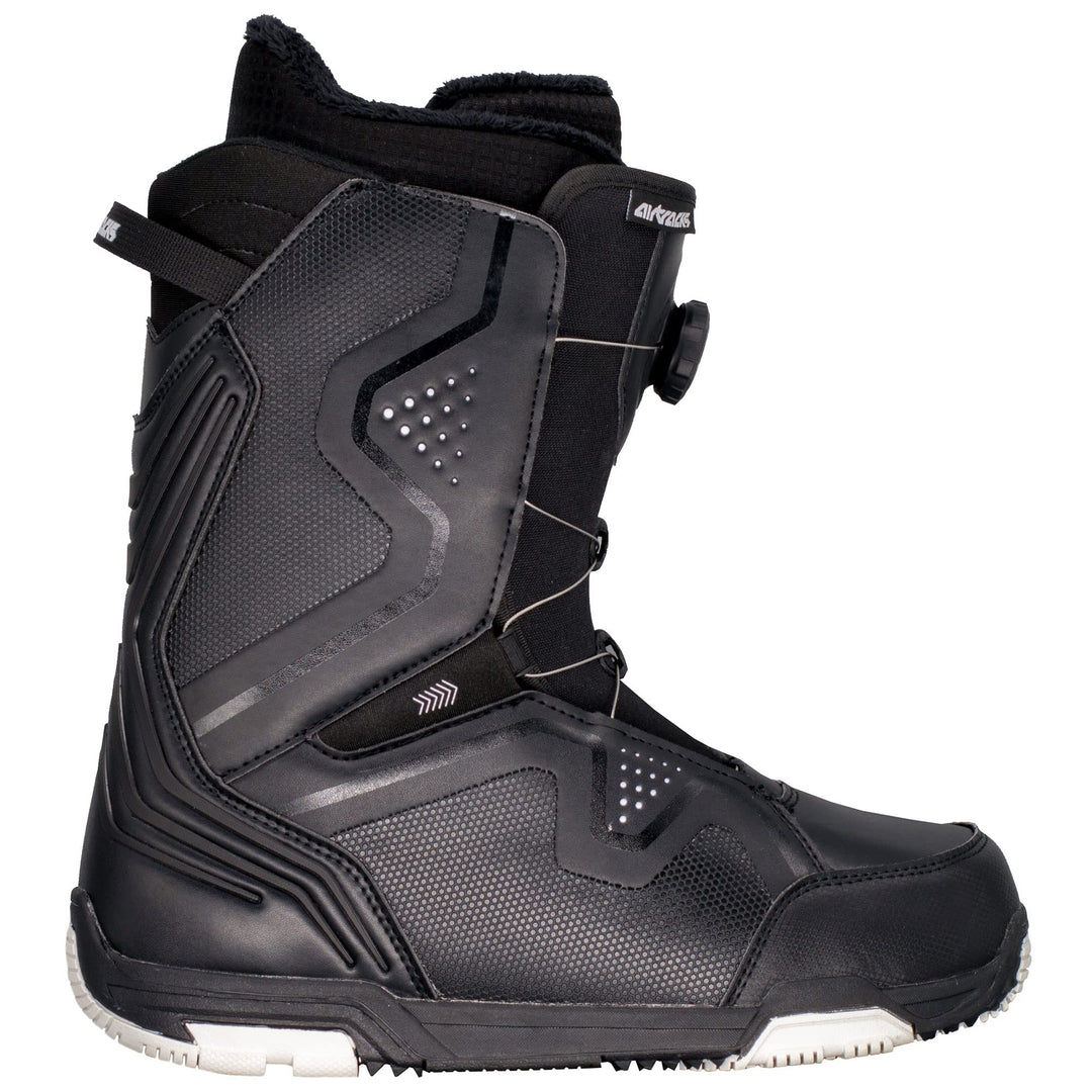 Airtracks Herren Snowboard Boots Strong ATOP Snowboardschuhe - QL Snowboardboots - Schwarz Boots EU