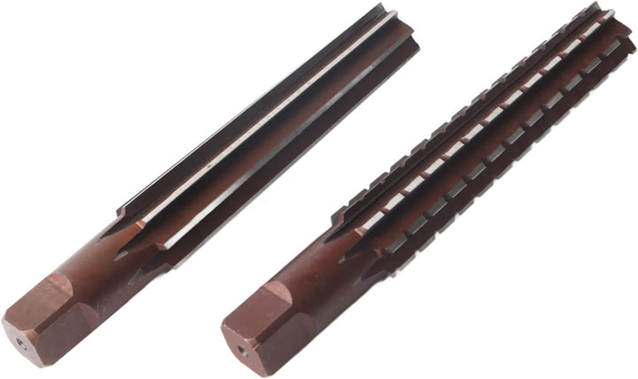 Kegel-Reibahlen-Set, 2 Stück, grob + feine Morsekegel-Reibahle, Hartstahl, Bohrreibahle, Schneidewer