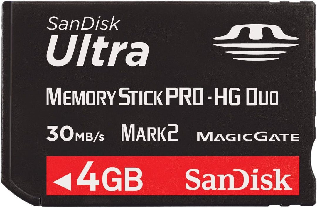 SanDisk Ultra II Memory Stick Pro Duo Speicherkarte 4 GB (Retailverpackung)