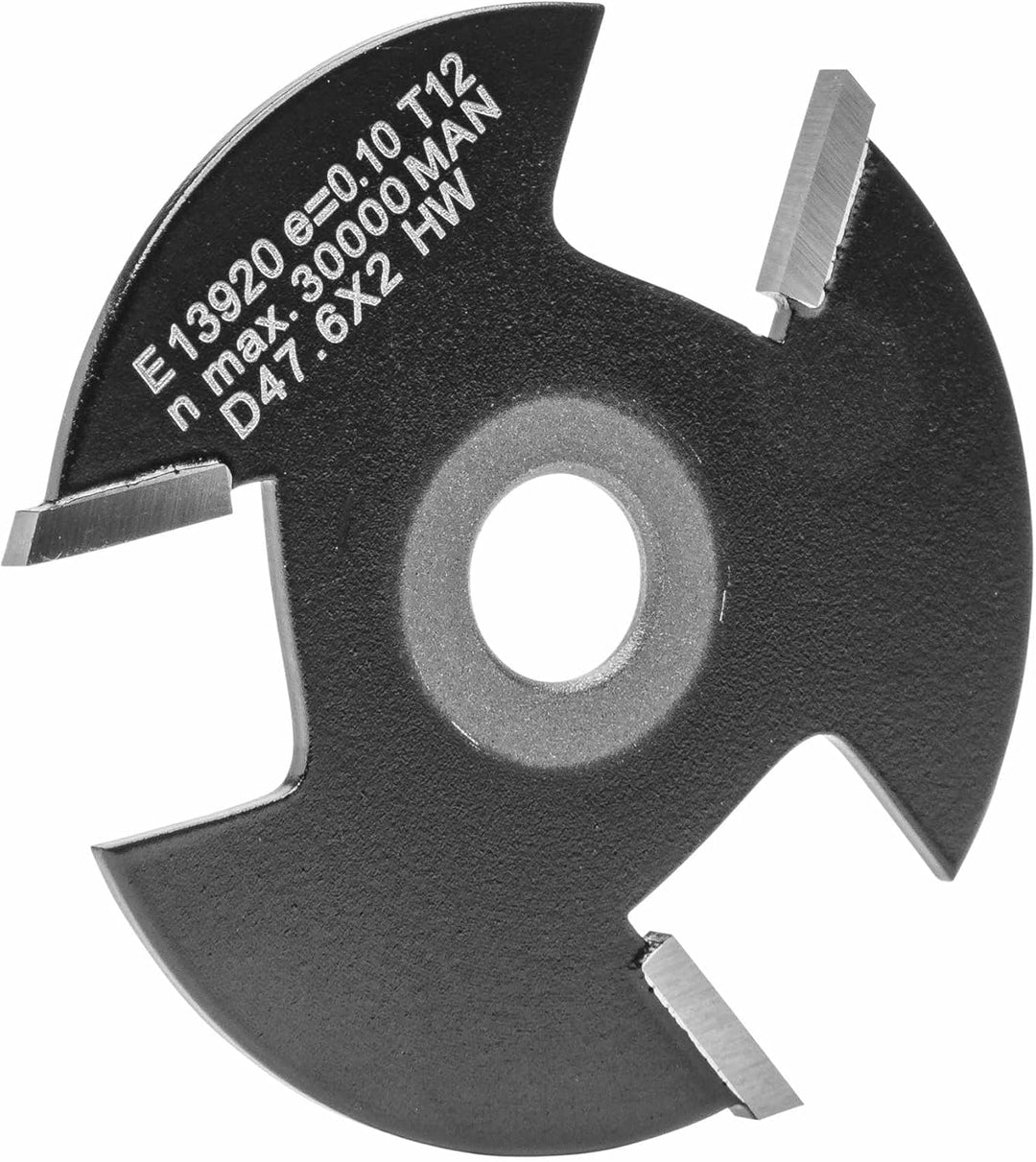 ENT 13920 Scheibennutfräser HW, Schaft (S) 8 mm, Durchmesser (D) 47,6 mm, NL 2 mm, Z3 D=47,6 / NL=2,