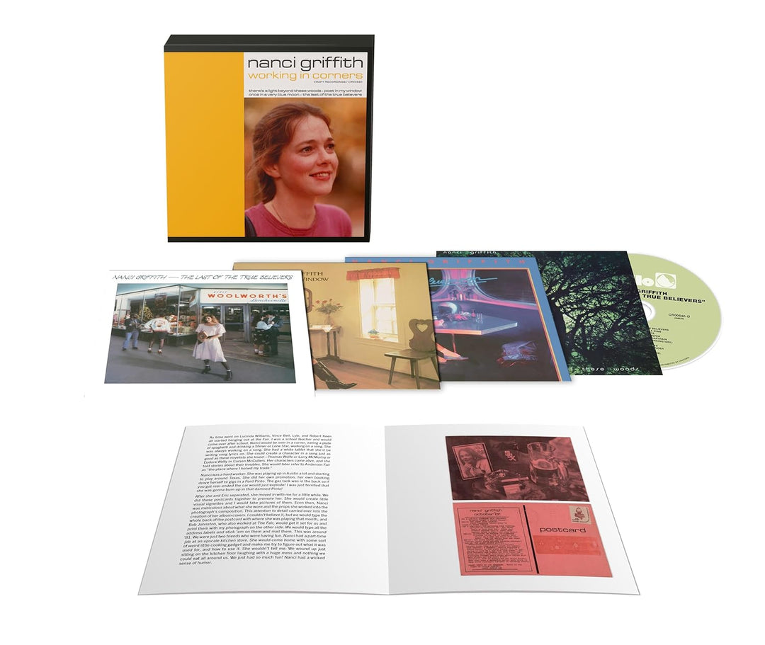 Working In Corners, Audio-CD