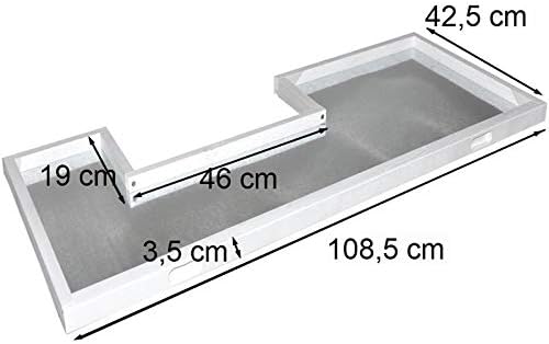 nanook Obere Ersatz Kotwanne Streuwanne Kaninchenstall Kleintierstall Hasenstall Frederik 32111/Sila