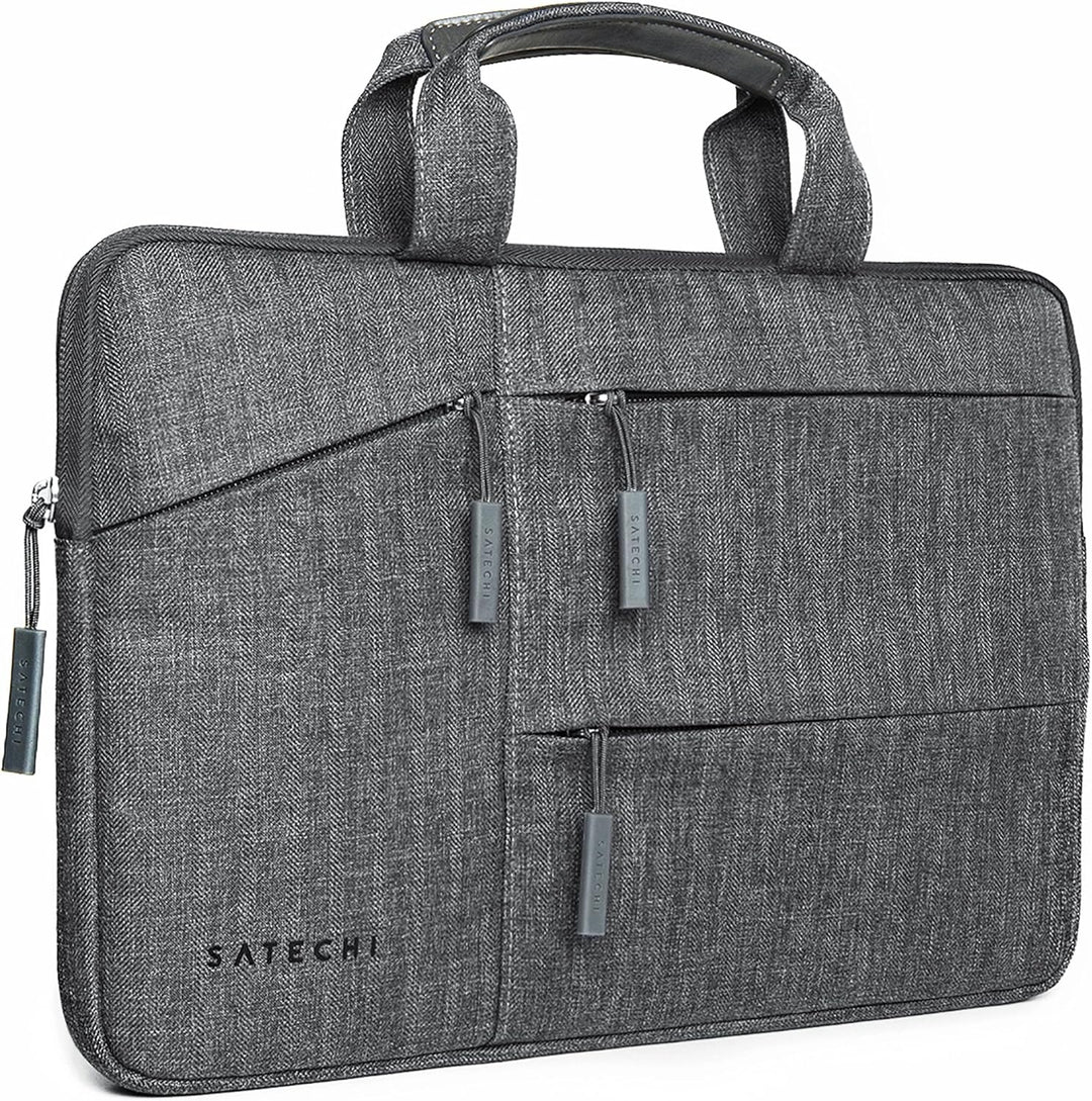 SATECHI Laptoptasche | Wasserabweisend und gepolstert, mit mehreren Fächern und Taschen 15 Zoll, 15