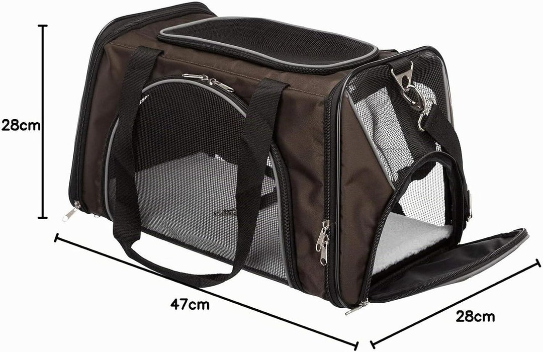 TRIXIE 28847 Tasche Joe, 28 × 28 × 47 cm, braun