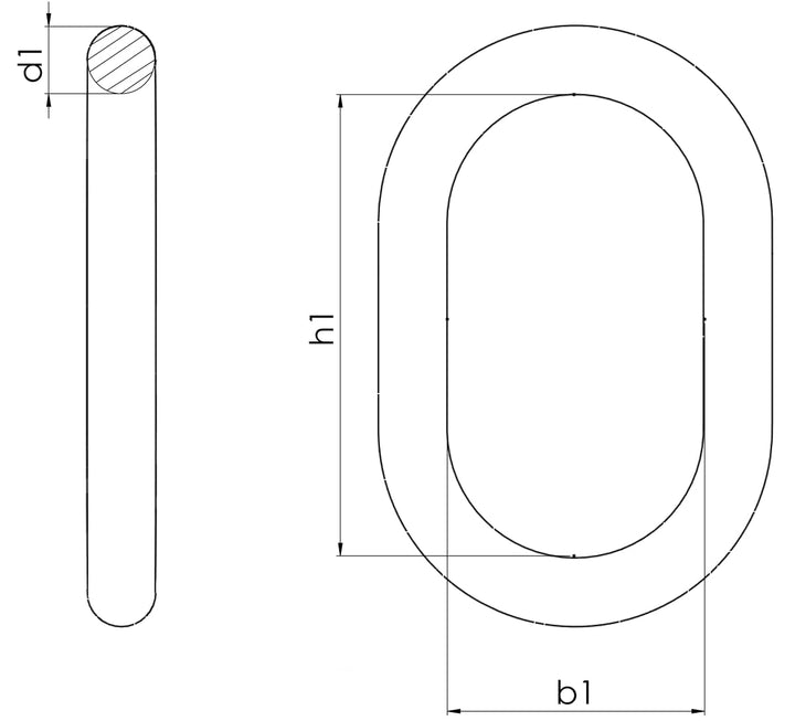 Aufhängering A26 für 1-Strang(16mm) und 2-Strang(13mm) Anschlagketten GK10 H-Stempel