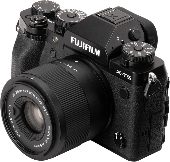 VILTROX 35mm f1.7 Fuji, AF 35mm F1.7 X-Mount für Fuji X Mount, Autofokus X Mount Objektiv für Fuji X