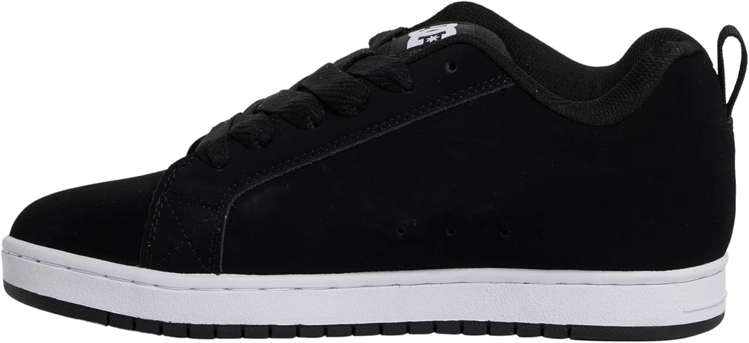 DC Shoes Herren Court Graffik Sneaker 40 EU Schwarz Black 001, 40 EU Schwarz Black 001